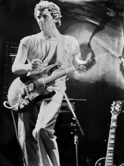 Pablo Guyot en sus primeros años en la música