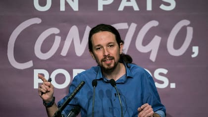Pablo Iglesias, líder de Podemos