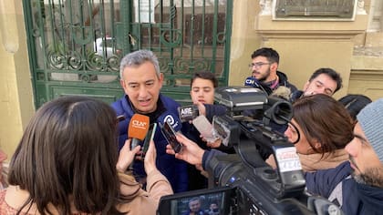 Pablo Javkin, cuando fue a votar