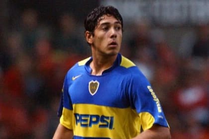 Pablo Jerez, en su época de jugador de Boca