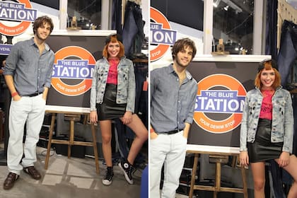 Pablo Martínez y Candela Vetrano en un evento cuando eran las estrellas de Súpertorpe