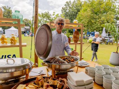 Pablo Massey, chef y apasionado del golf.