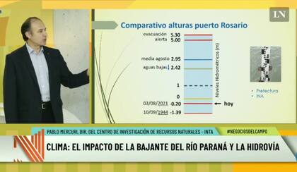 Pablo Mercuri, director del Centro de Investigación de Recursos Naturales del INTA