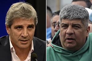 La amenaza de Pablo Moyano contra Luis Caputo y la respuesta del ministro