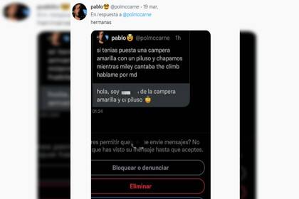 Pablo obtuvo una rápida respuesta (Foto Twitter @polmccarne)