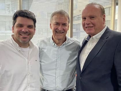 Pablo Othacehé, Juan Schiaretti y Raúl Othacehé