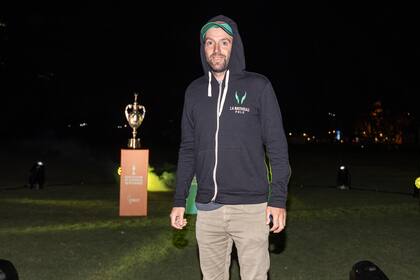 Pablo "Polito" Pieres en el evento que se realizó en Palermo