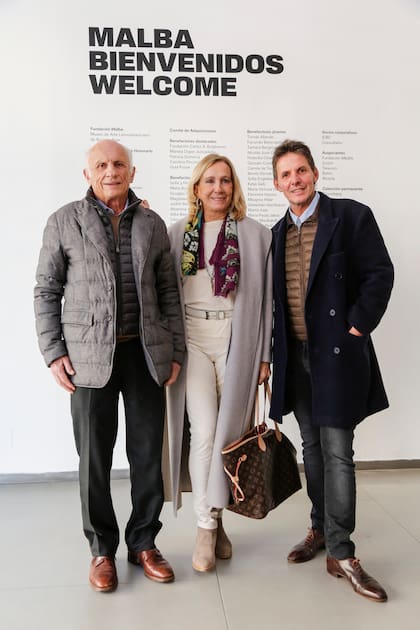 Pablo Porto, Angélica Anchorena y Gerard Confalonieri