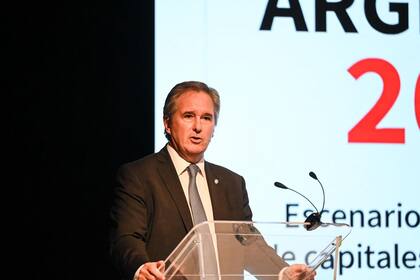 Pablo Quirno, secretario de Finanzas, en el evento organizado por VALO