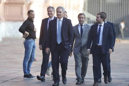 Pablo Quirno, secretario de Finanzas, y parte del equipo económico