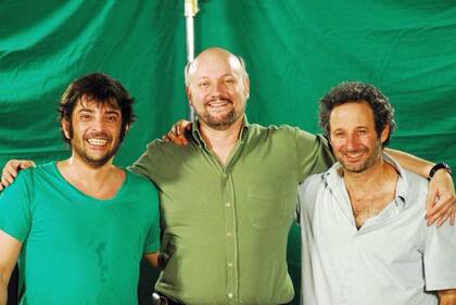 Pablo Rago, Juan José Campanella y David Masajnik