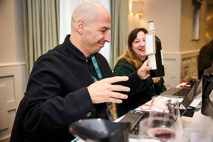 Pablo Rivero, sommelier y propietario de Don Julio, en el tasting