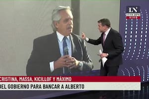 Pablo Rossi mandó a Alberto Fernández al psiquiatra y desató risas en el estudio de LN+