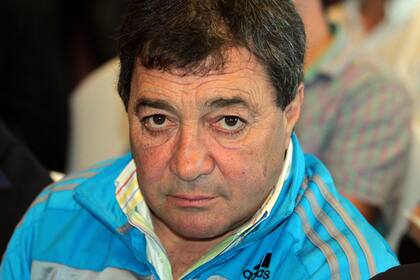 Pablo Sahagian, el entrenador del potrillo Cerezo