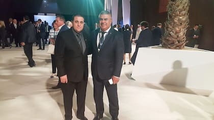 Pablo Toviggino y Claudio Tapia