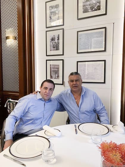 Pablo Toviggino y Claudio "Chiqui" Tapia