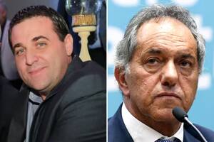 Pablo Toviggino y Daniel Scioli.