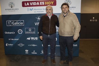 Pablo Walter (izq) quedó fuera de las listas