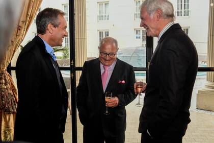 Pablo Wende, Norberto Peruzzotti y Eduardo Escasany