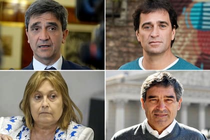Pablo Yedlin, Gabriel Solano, Graciela Ocaña y Fernán Quirós.