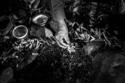 Ofrendas para la Pachamama o "Madre Tierra"