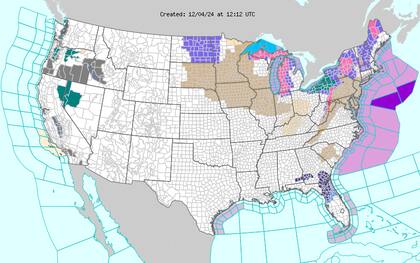 Pacífico noroeste bajo niebla: áreas urbanas como Seattle sufren visibilidad reducida y mala calidad de aire por condiciones atmosféricas estancadas