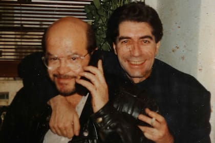 Paco Lucena y Joaquín Sabina en tiempos en que todo era felicidad entre representante y representado