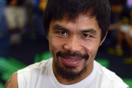 Pacquiao emuló a Lennon