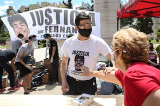 Homenaje. El espíritu solidario de Báez Sosa fue recordado con una colecta