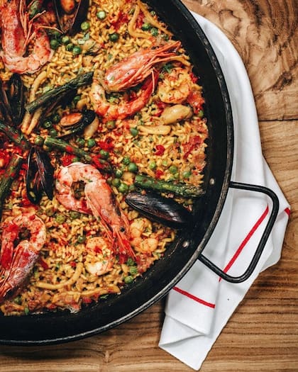 Paella en El Burladero