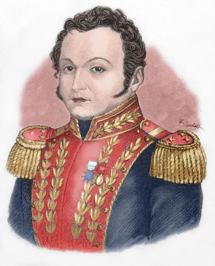 Páez fue el primer presidente de Venezuela, tras separarse de la Gran Colombia