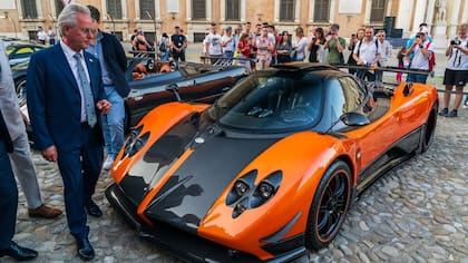 Pagani Automobili festejó sus 25 años en Módena, Italia.