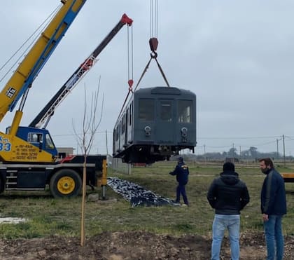 Pagaron 700 mil pesos por el vagón.