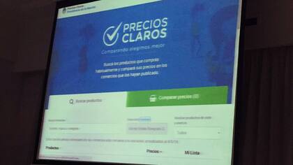 Pagina Web de Precios Claros