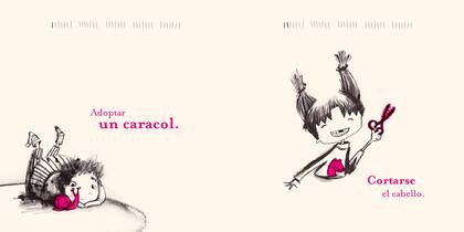 Páginas interiores de "Diario de los días en suspenso"