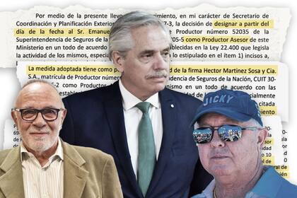 Pagliano, Fernández y Martínez Sosa