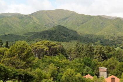 Paisaje de Huerta Grande, Córdoba.