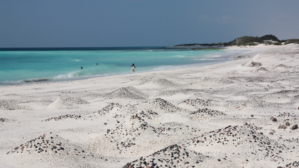 Paisajes exóticos de la isla