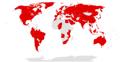 Países atacados por WannaCry, el virus que secuestraba la información de grandes compañías.