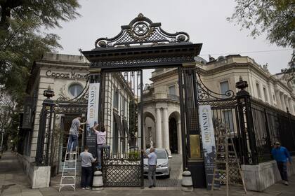 Acceso a la Casa-Museo, en avenida del Liberatador al 1900.