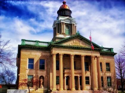 Palacio de Justicia en Ohio