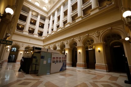 Dentro del Palacio de Justicia hay férreos protocolos de seguridad