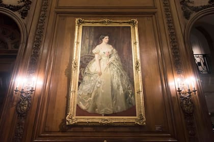 La colección de arte permanece intacta dentro del palacio