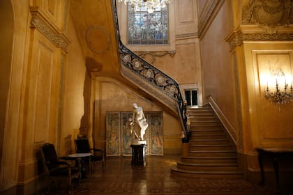 La suntuosidad de sus escaleras