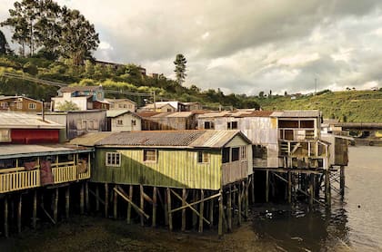 Palafitos de Castro en Chiloé