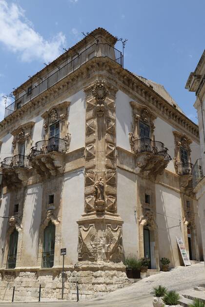 Palazzo Beneventano en Scicli.