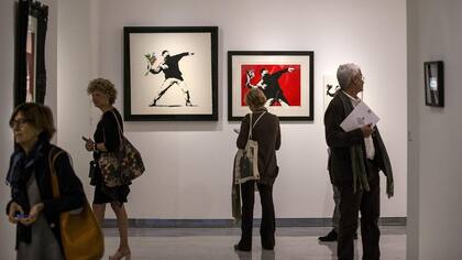 Palazzo Cipolla: la primera gran muestra de los trabajos más emblemáticos de Banksy se puede ver en Roma hasta septiembre próximo