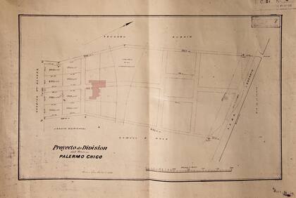 Palermo Chico en 1904.