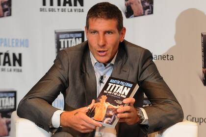 Palermo, en la presentación de su libro de película