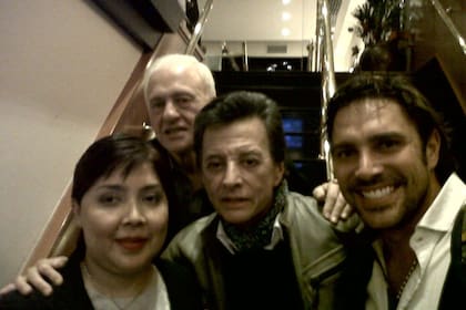 Palito Ortega y Matías Alé también son amigos de la casa